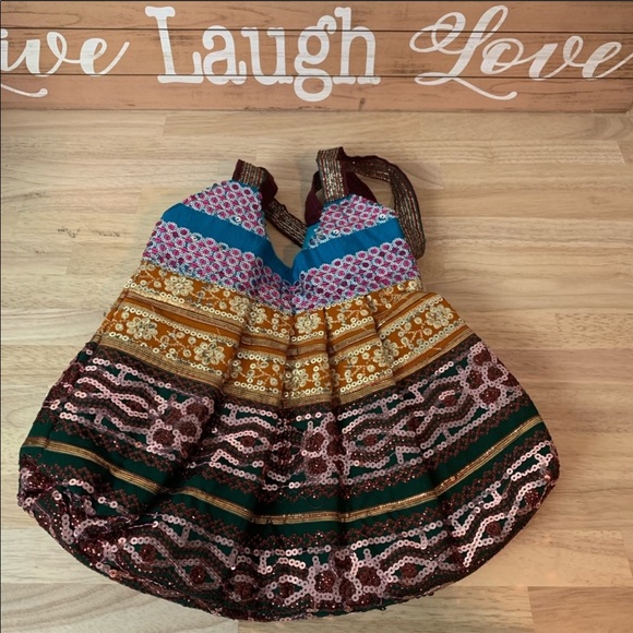 Handcrafted Boho Indian festival bag - Picture 5 of 8